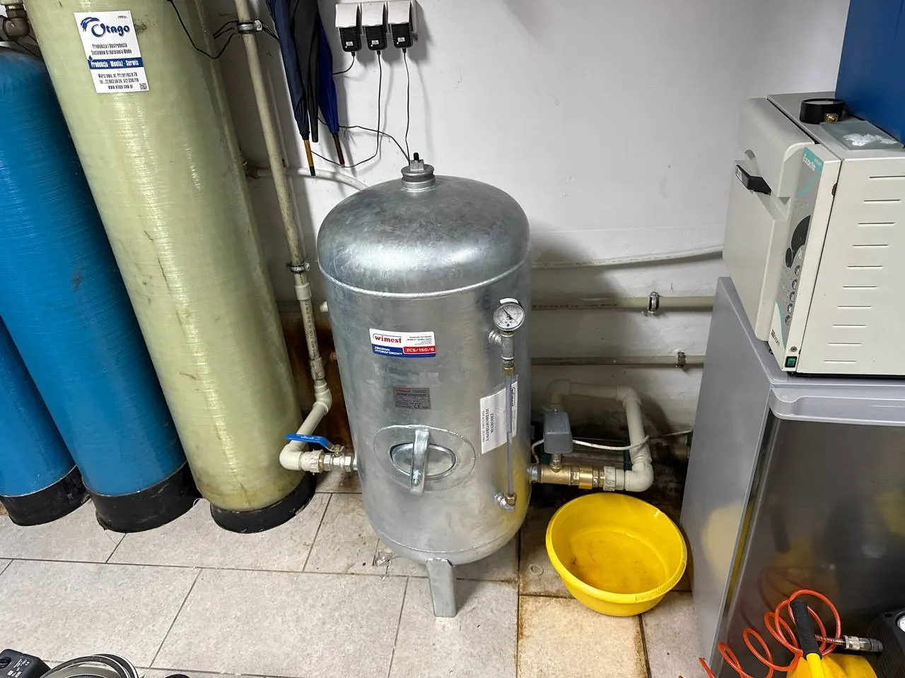 Zbiornik ciśnieniowy i filtracja wody — DobryHydraulik Kraków